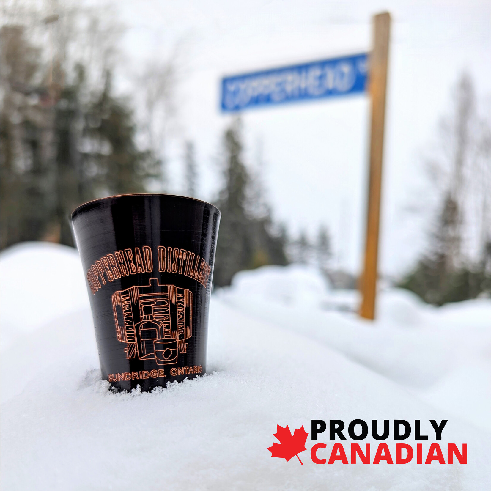 ENGRAVED SHOT GLASS