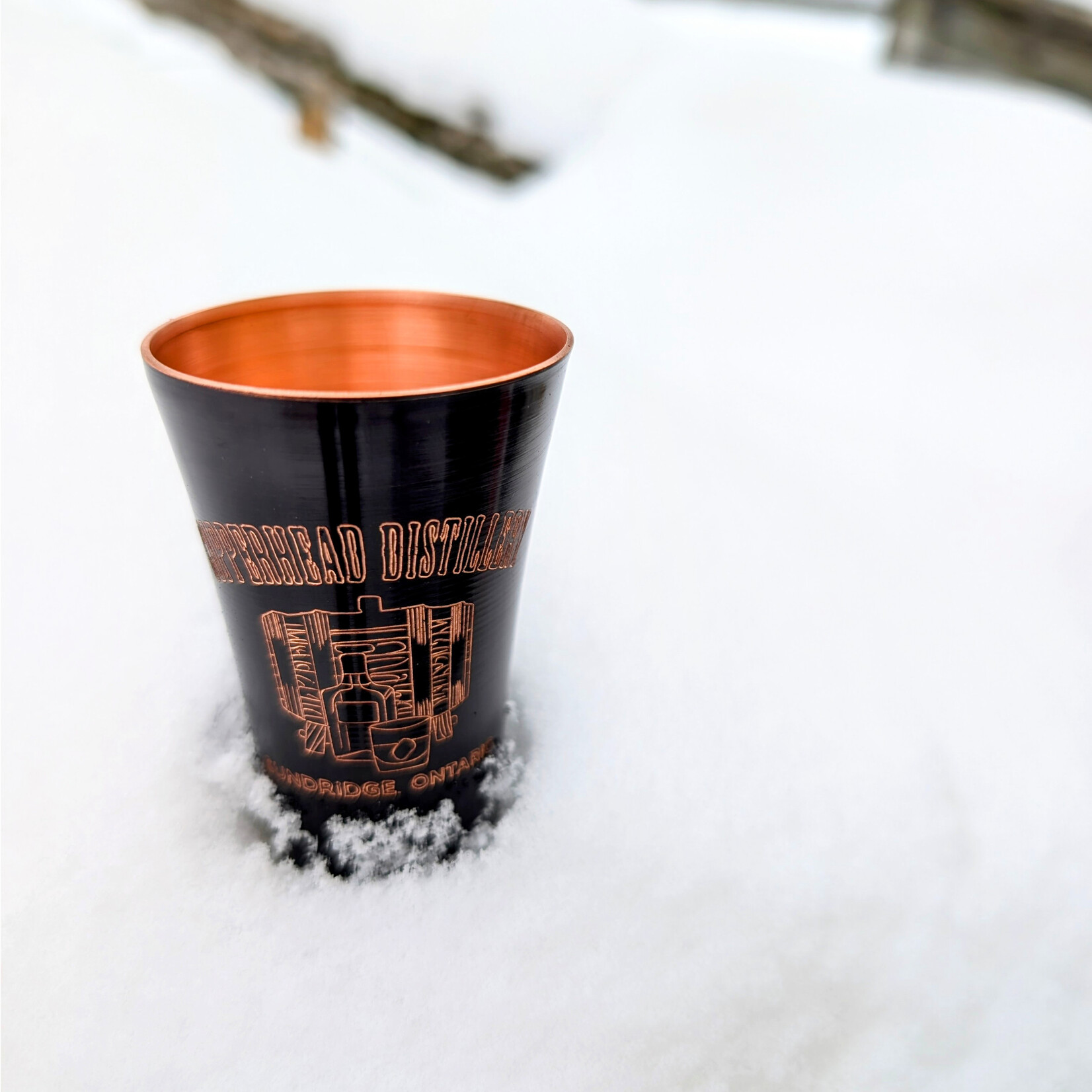 ENGRAVED SHOT GLASS