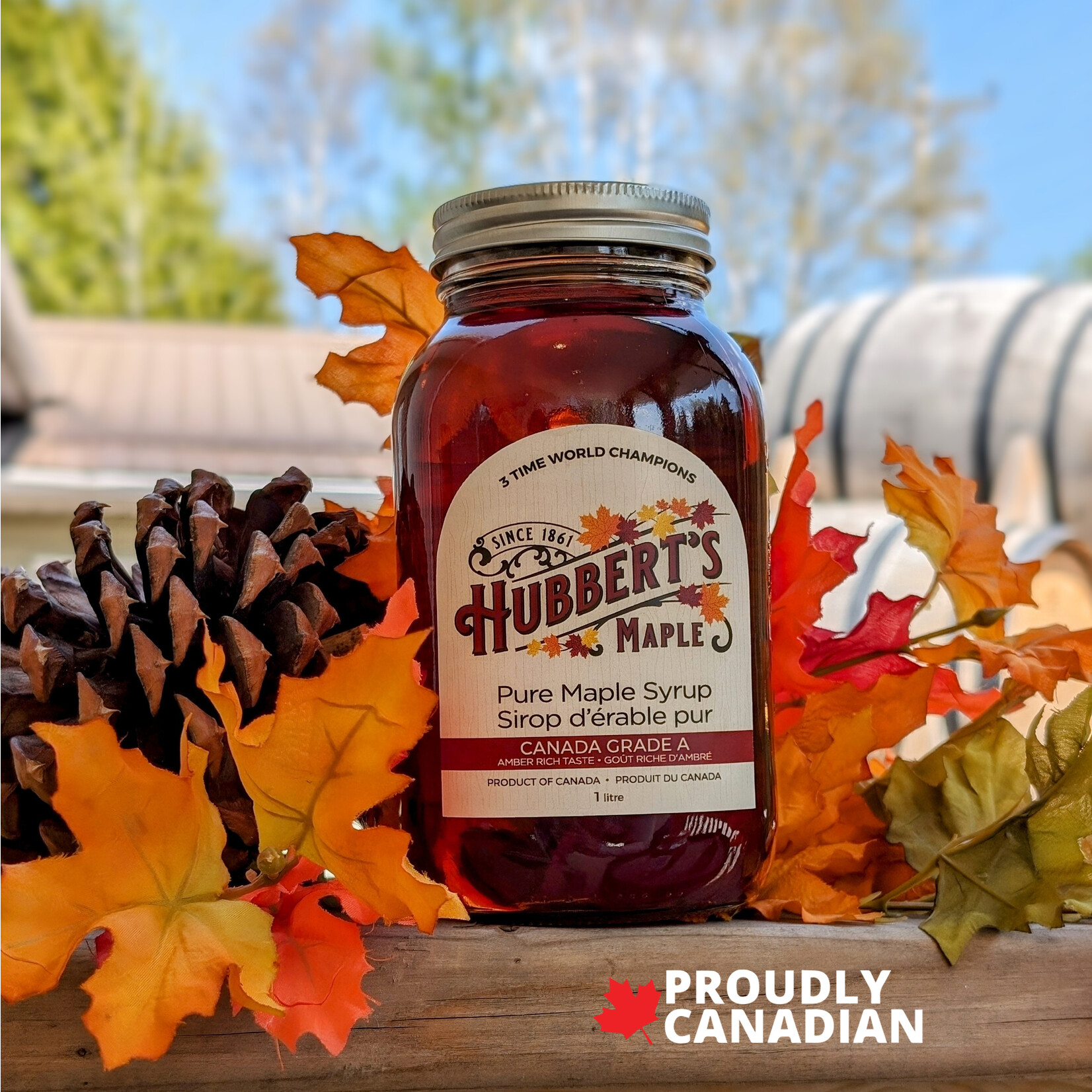 HUBBERT'S MAPLE SYRUP