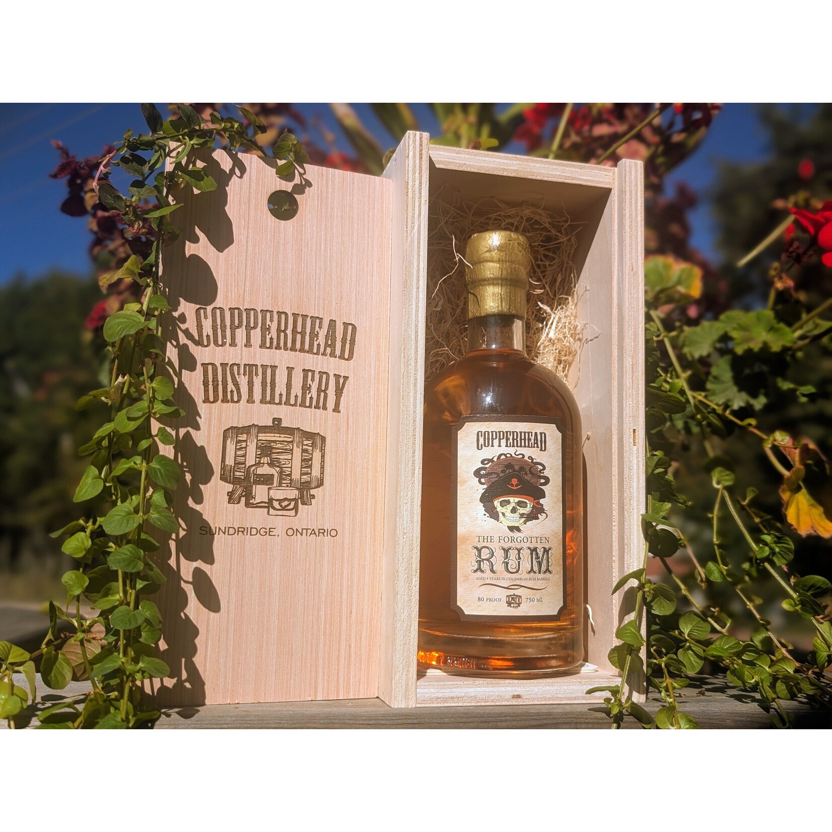 FORGOTTEN RUM [4 YEAR AGED SPICED RUM]