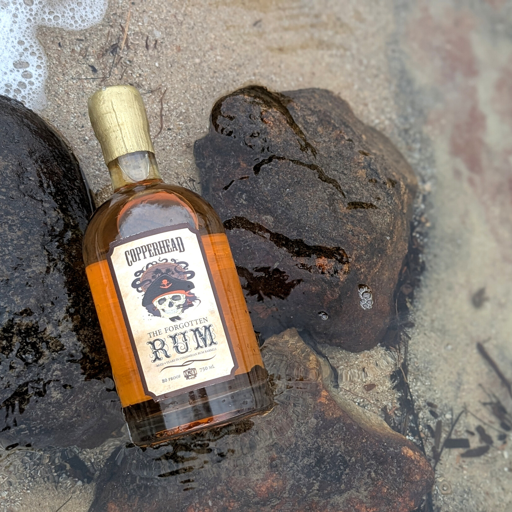 FORGOTTEN RUM [4 YEAR AGED SPICED RUM]