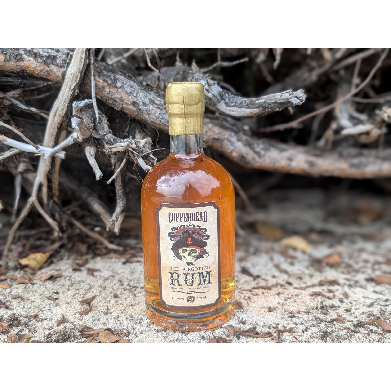 FORGOTTEN RUM [4 YEAR AGED SPICED RUM]