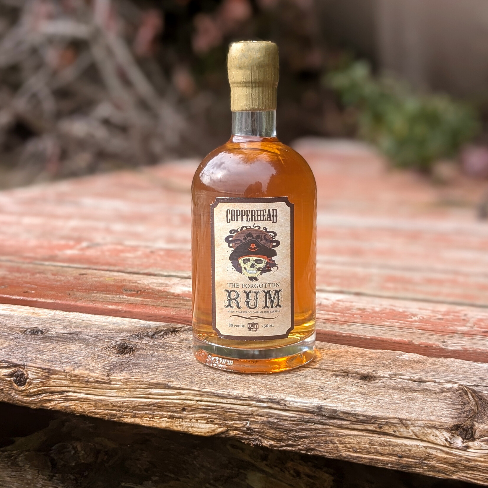 FORGOTTEN RUM [4 YEAR AGED SPICED RUM]
