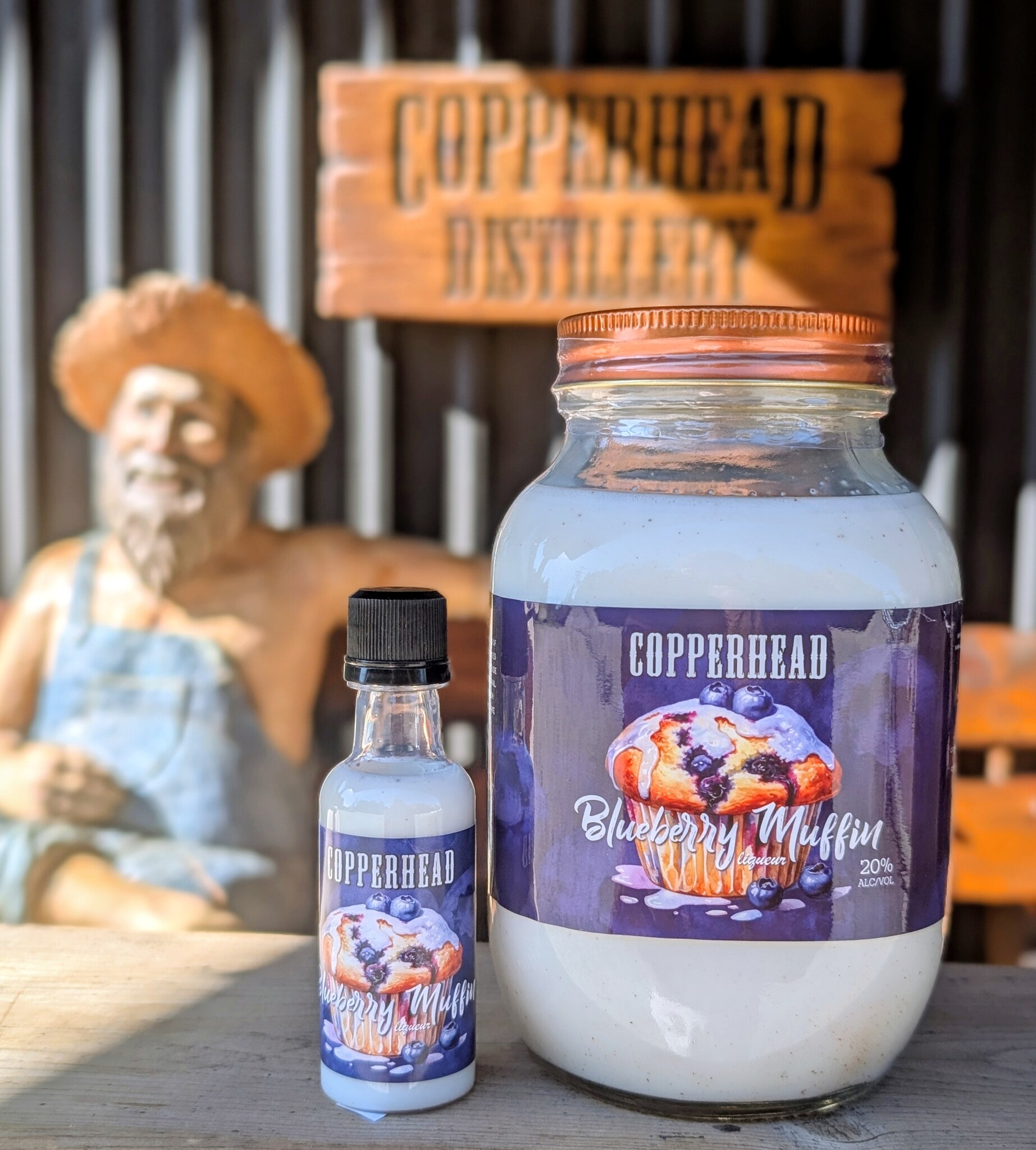 BLUEBERRY MUFFIN CREAM LIQUEUR - COPPERHEAD DISTILLERY