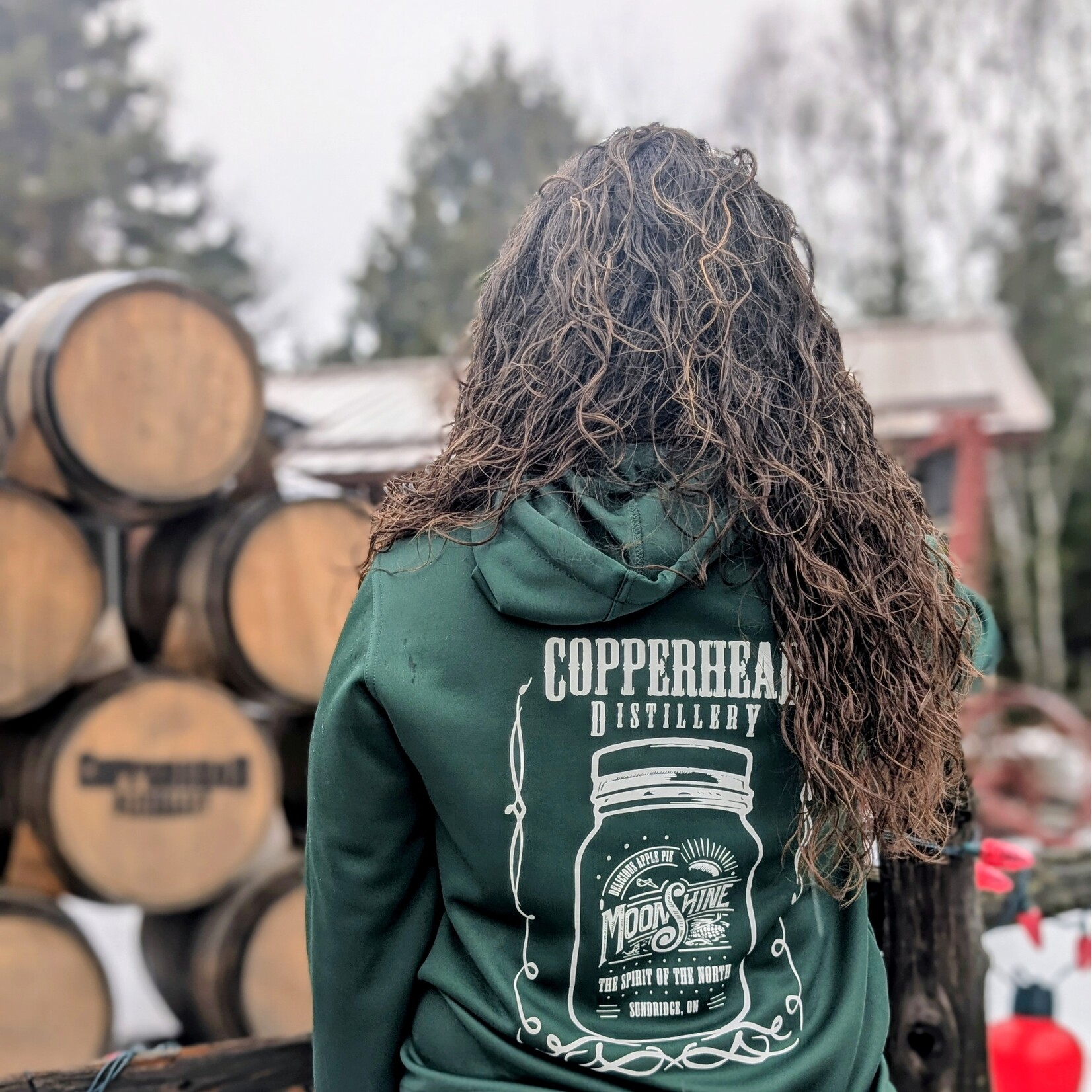 GREEN MOONSHINE HOODIE