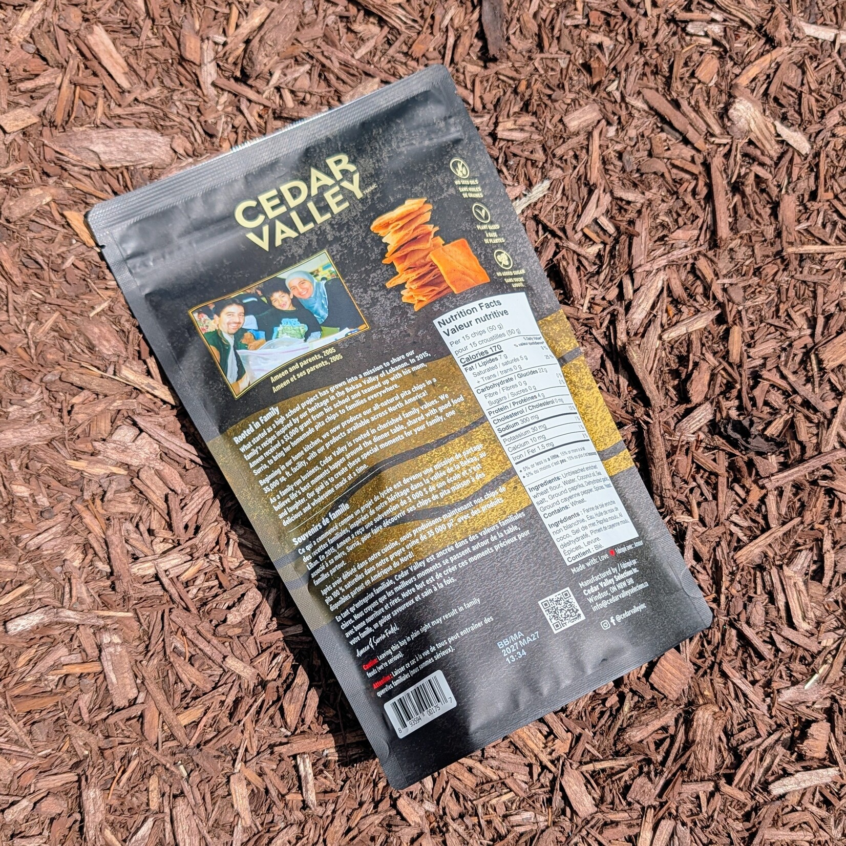 CEDAR VALLEY CEDAR VALLEY PITA CHIPS