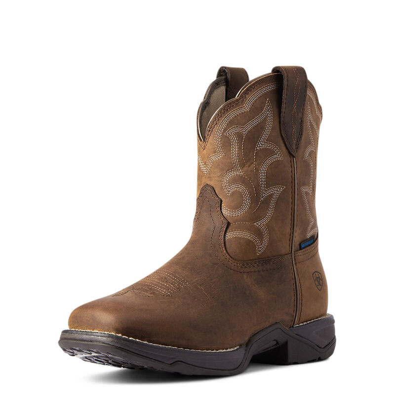 Ariat Ariat Womens Anthem Shortie II H2O Distrsd Brn