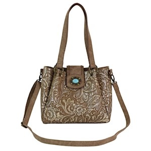 Catchfly Studio Shoulder Bag Embossed Tooling