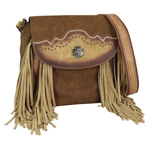 Catchfly Shelby Crossbody Suede Fringe