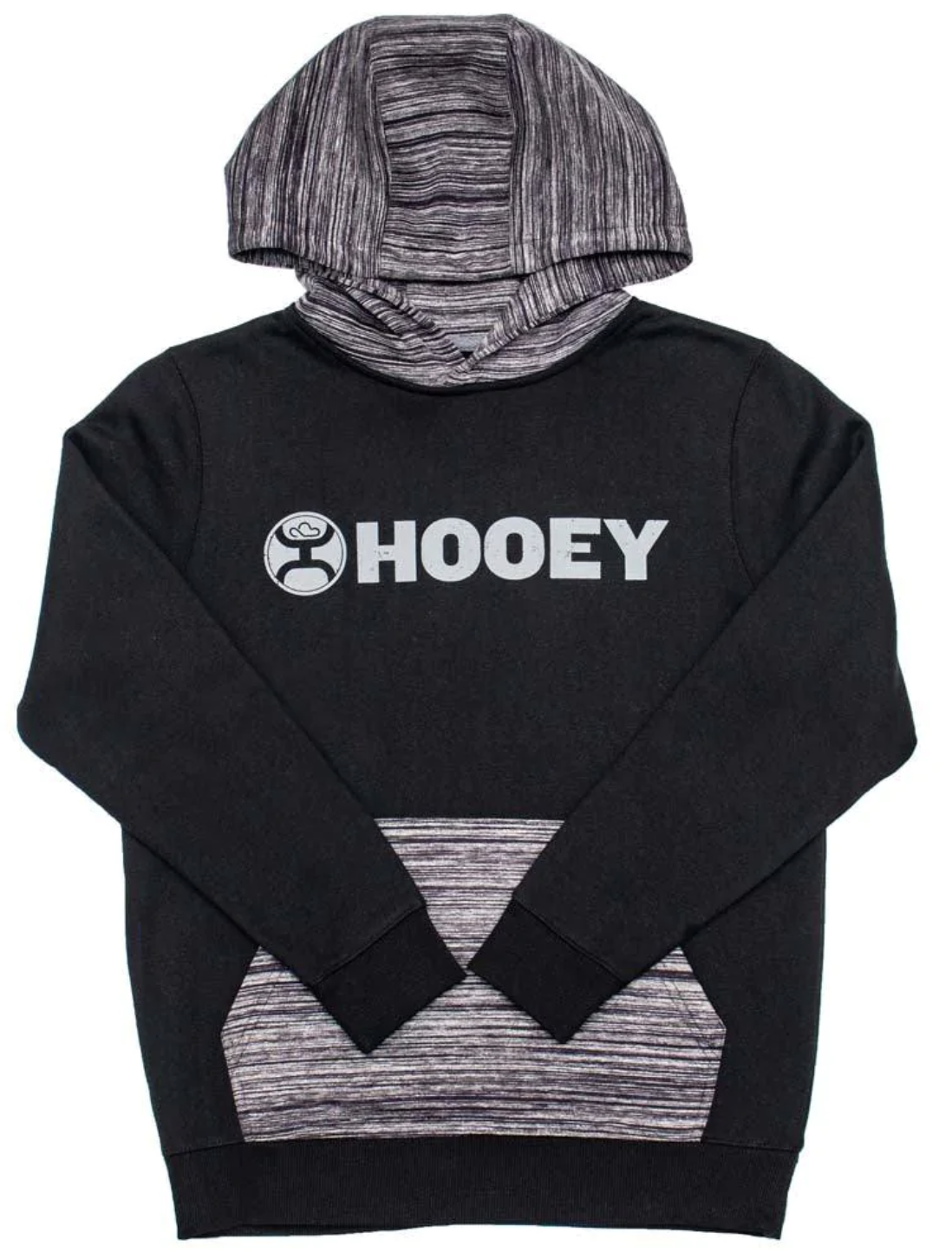 Hooey Hooey Lock-Up Kids Hoodie Grey Hood Hooey Hooey Lock-Up Kids Hoodie Grey Hood