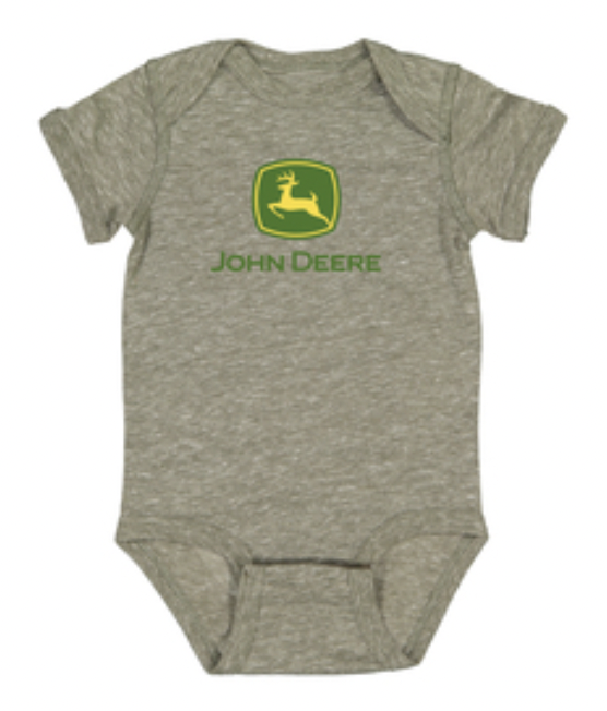 John Deere John Deere Olive Infant Onesie John Deere John Deere Olive Infant Onesie
