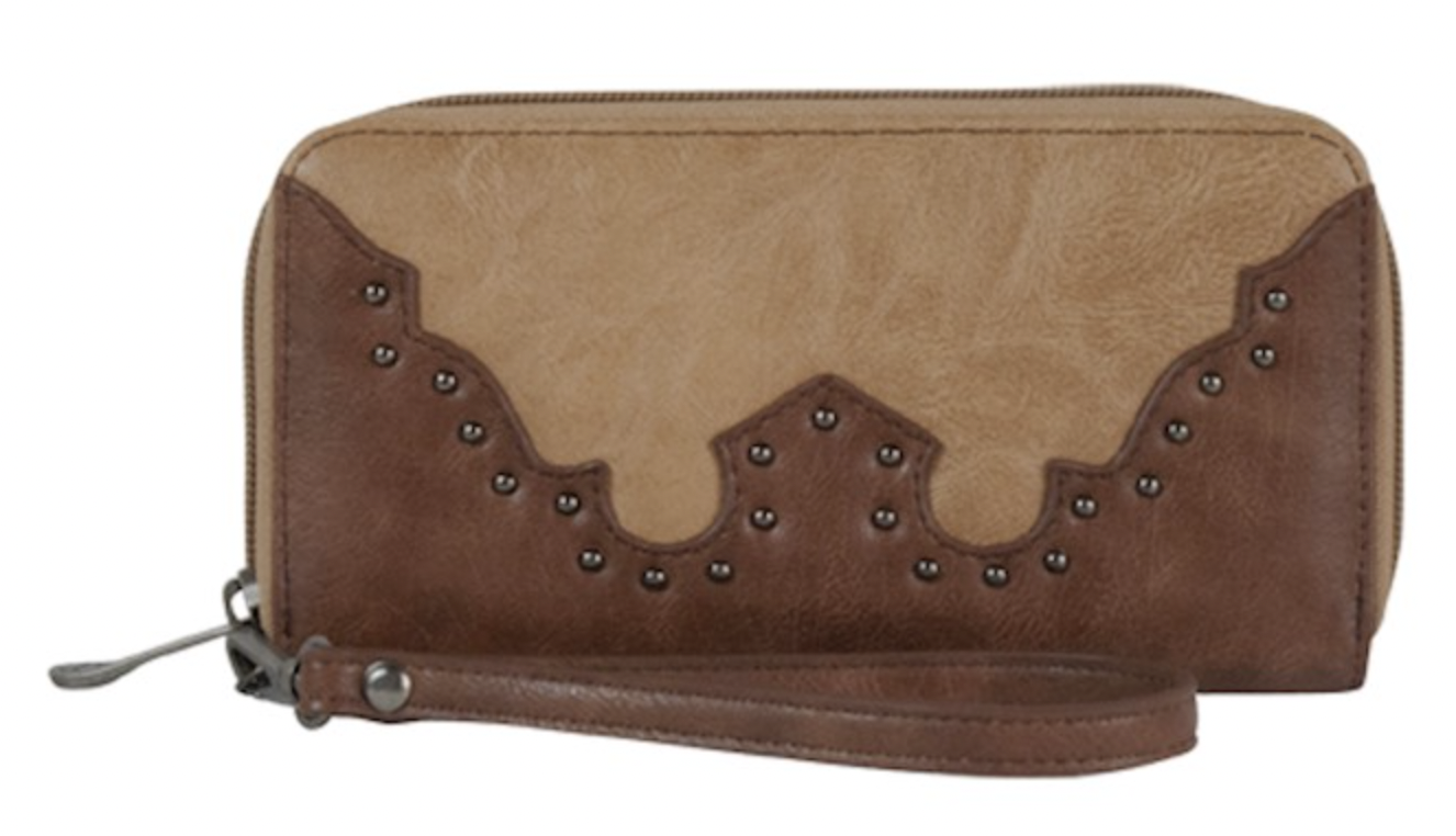 JUSTIN WALLET SANDSTONE & BROWN JUSTIN WALLET SANDSTONE & BROWN