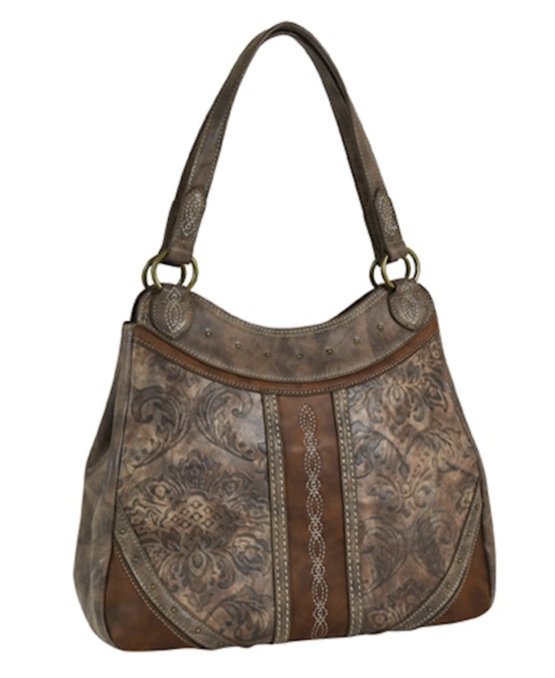 Justin Tote Weathered Tooling