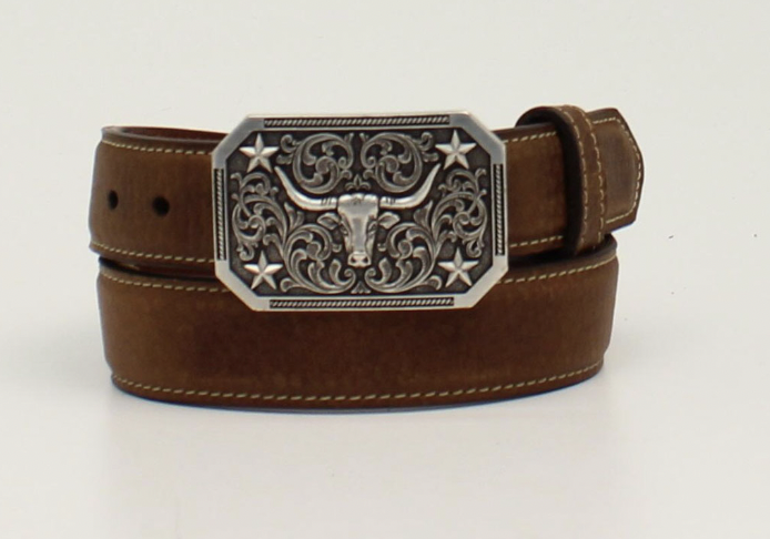 3D Boys Longhorn Belt and Buckle