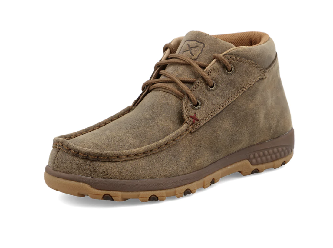 Twisted X Women's Brown Driving Moc Bomber