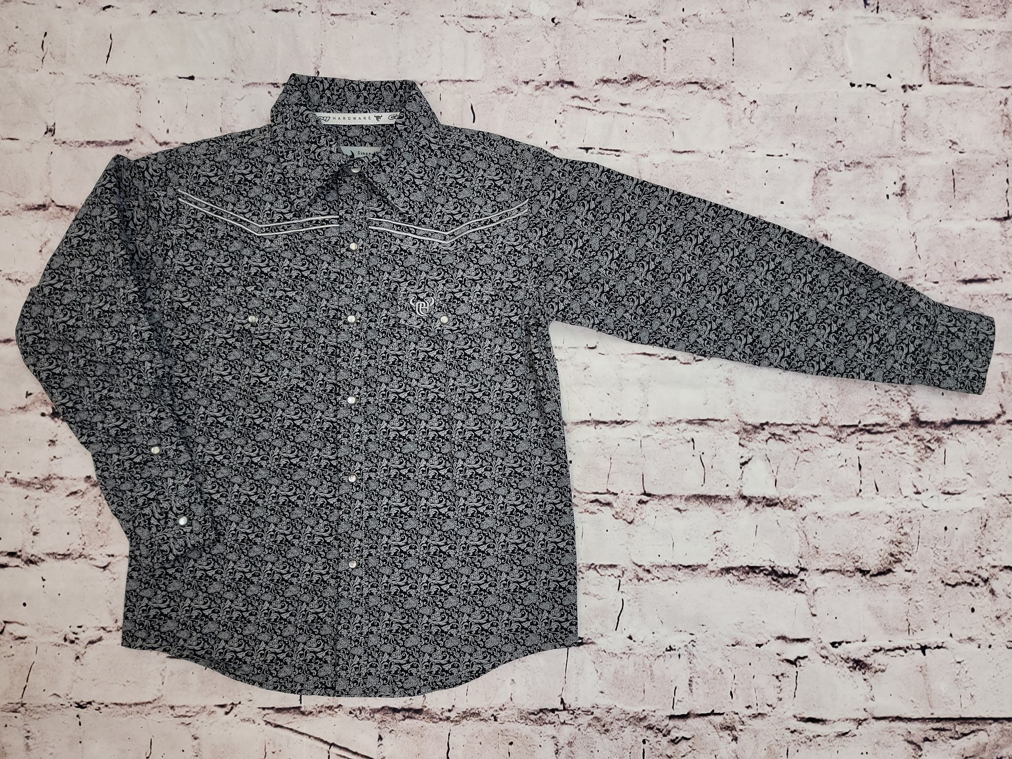Cowboy Hardware Youth Bramble L/S Black