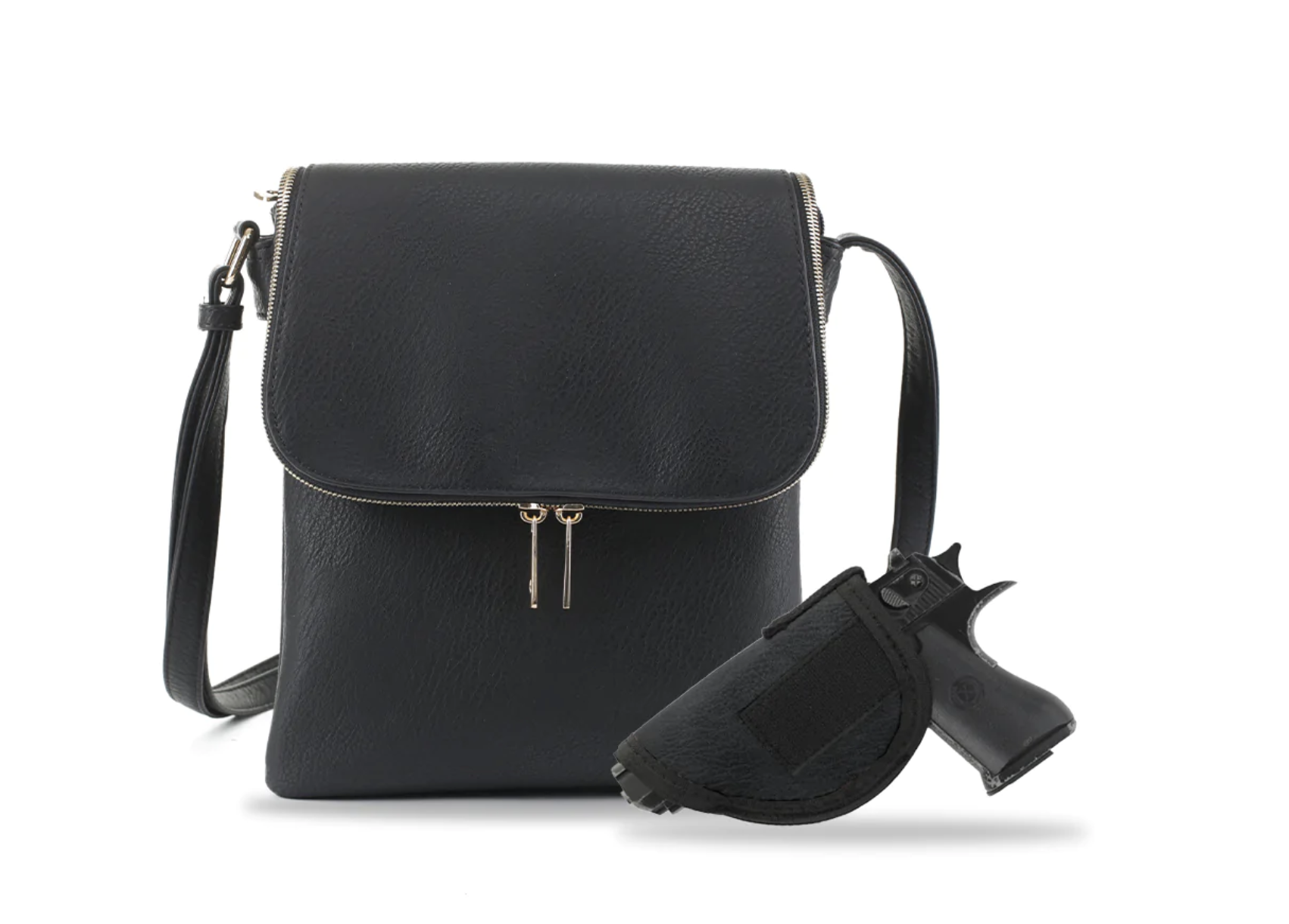 Cheyanne Concealed Carry Crossbody with Lock and Key