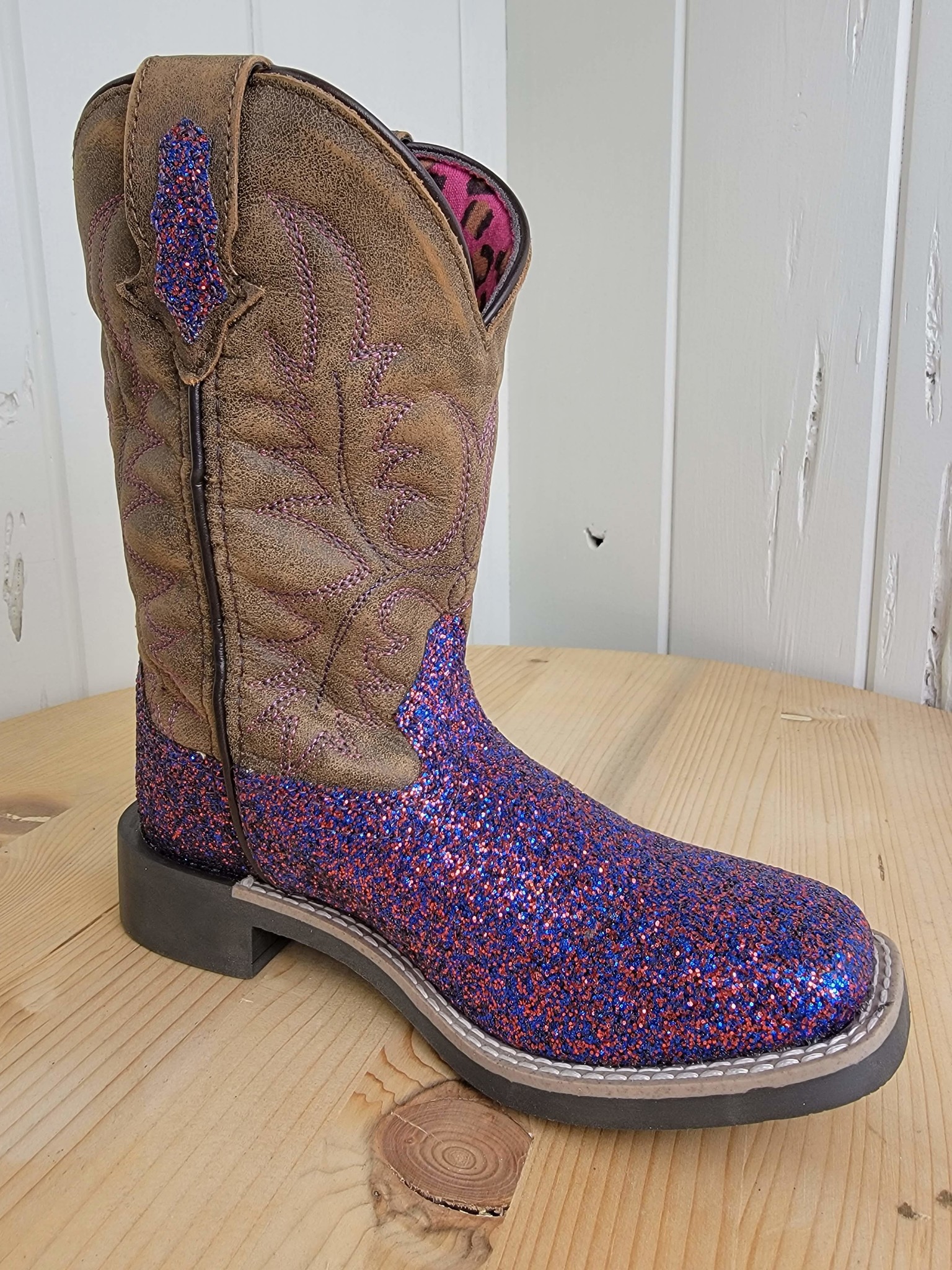Smoky Mountain Kids Ariel Purple Glitter
