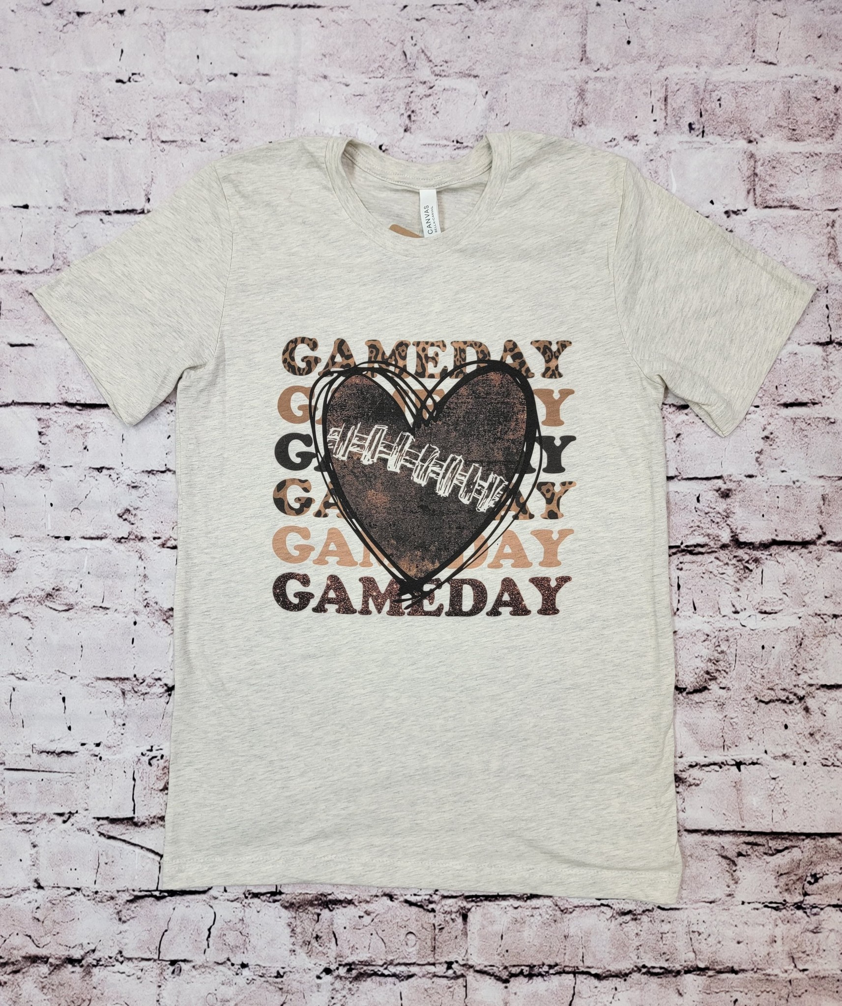 Game Day Heart Tshirt