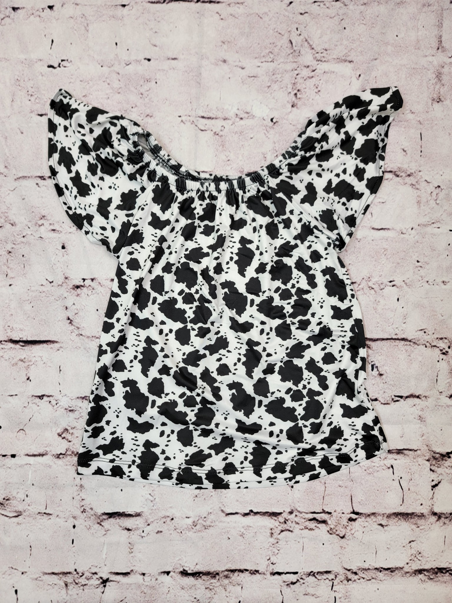 Cowboy Hardware Toddler Cow Print Tee
