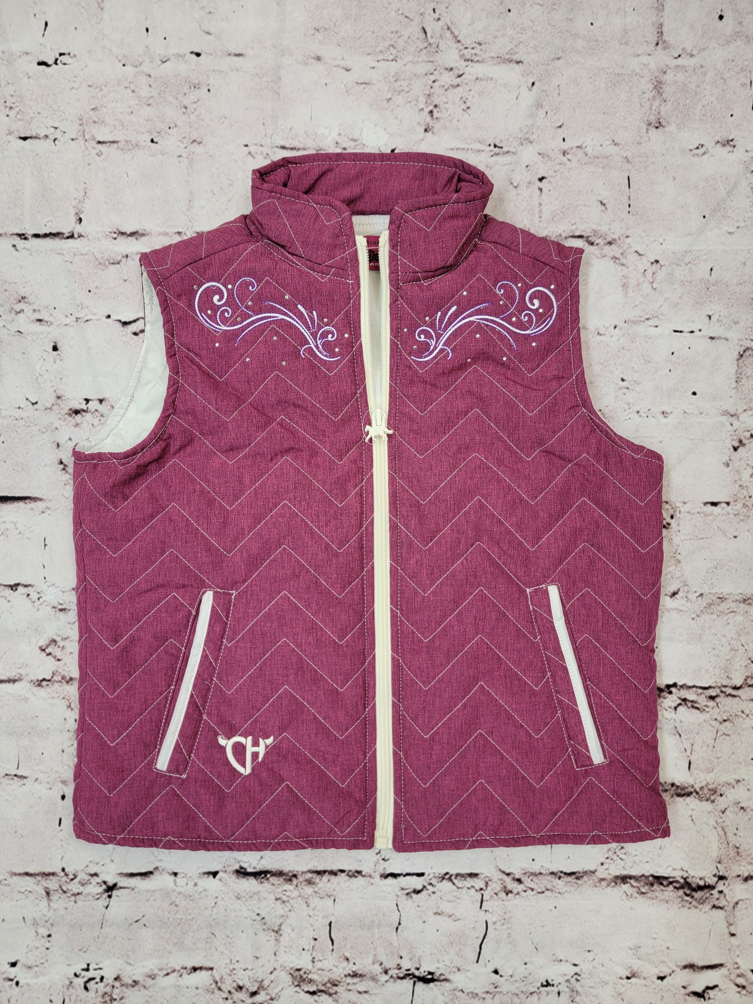 Cowboy Hardware Youth Horse Quilted Vest Cowboy Hardware Youth Horse Quilted Vest