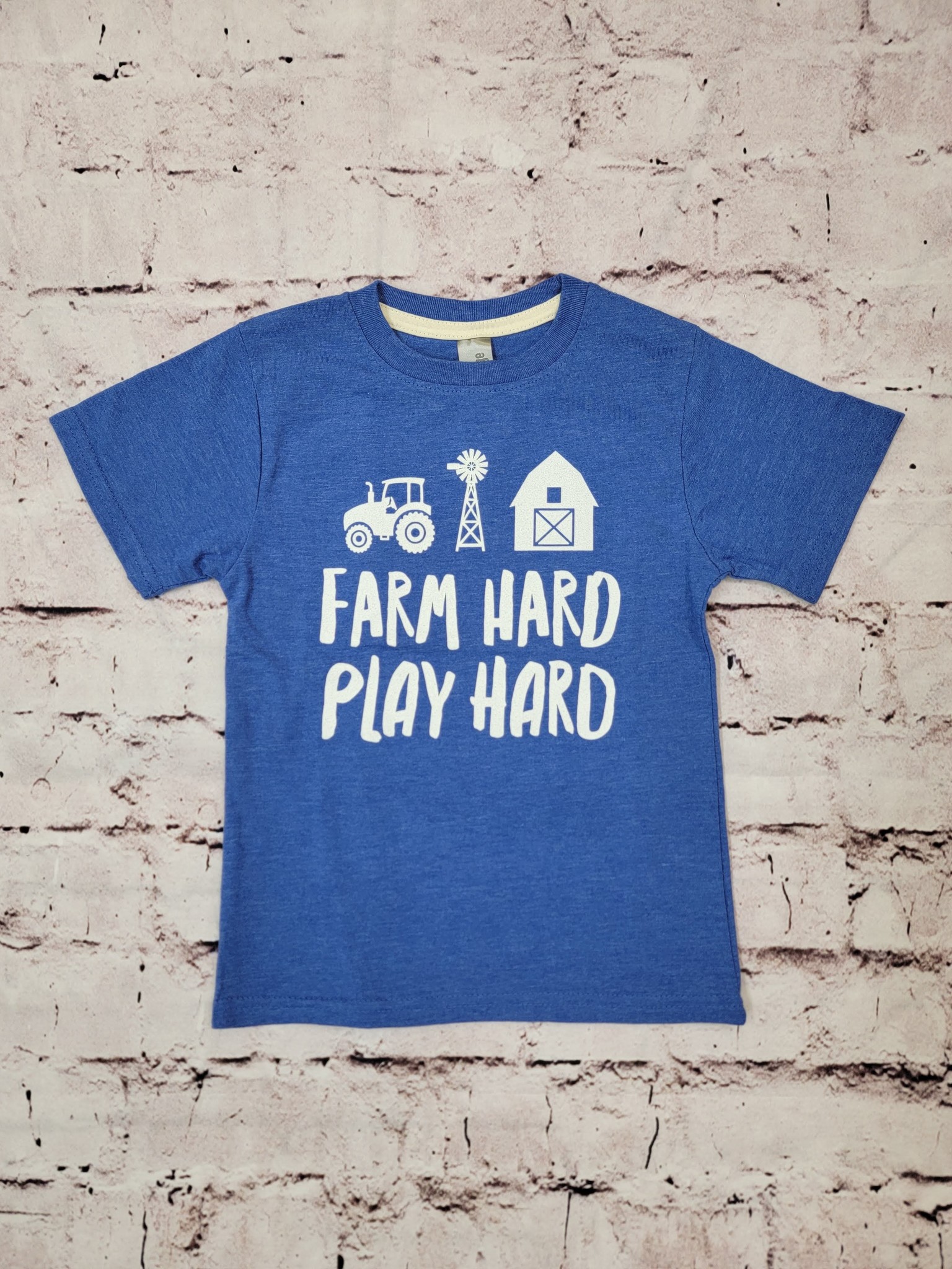 Country Casuals Farm Hard Play Hard Kids Tee