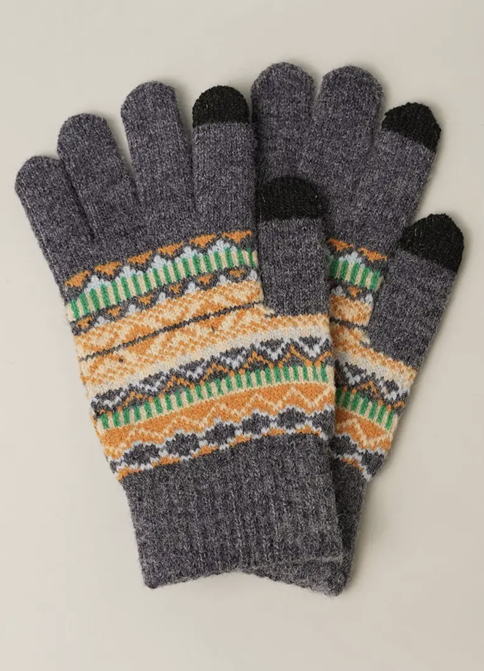 Black Swamp Boots and Apparel Smart Touch Aztec Knit Gloves Black Swamp Boots and Apparel Smart Touch Aztec Knit Gloves