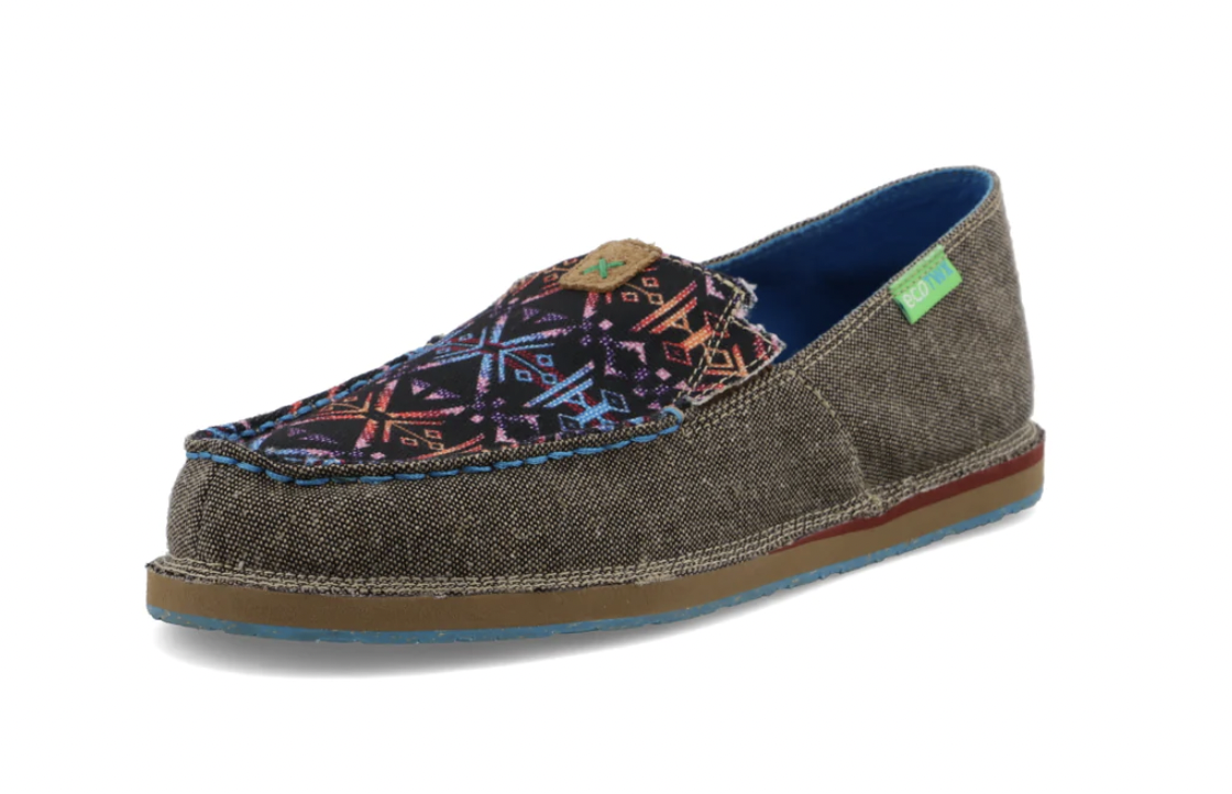 Twisted X Women's Twisted X Slip On Dust/Blue Aztec Loafer