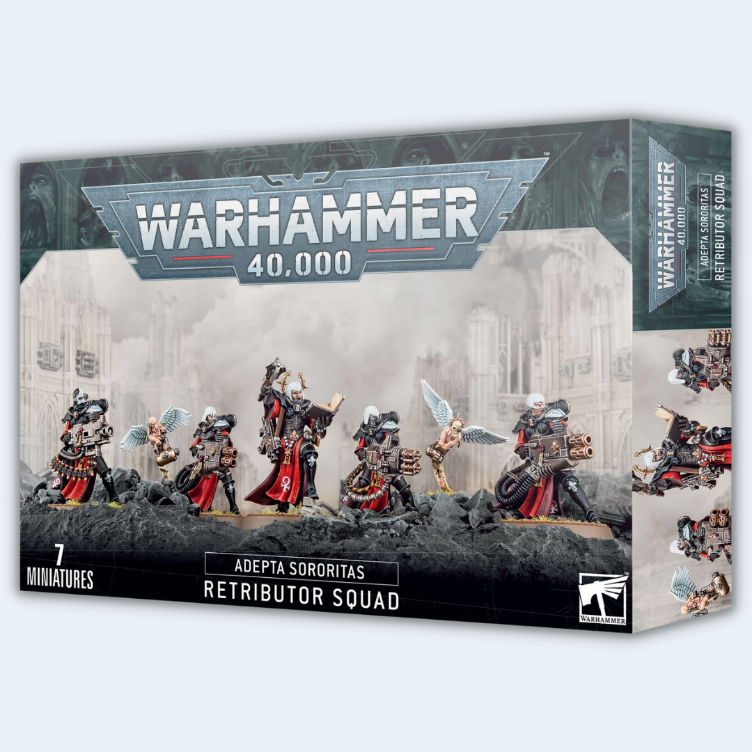 Adepta Sororitas Retributor Squad Ala Tompkins TCG