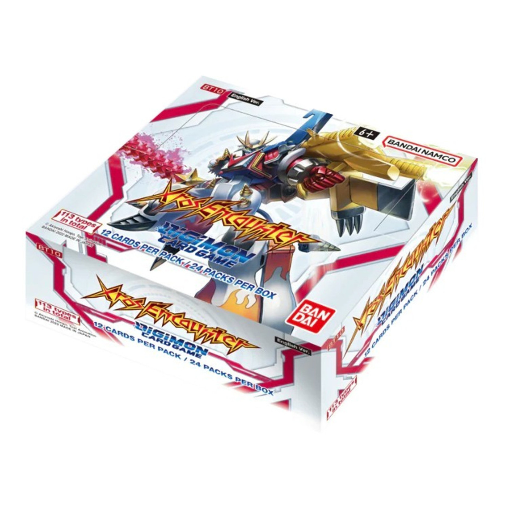 DIGIMON TCG XROS ENCOUNTER BOOSTER BOX BT10 Ala Tompkins TCG
