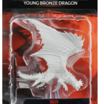 Wizkids Dungeons & Dragons Nolzur's Marvelous Unpainted Miniatures - Young Bronze Dragon
