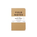 Field Notes ORIGINAL KRAFT 3-PACK MIXED