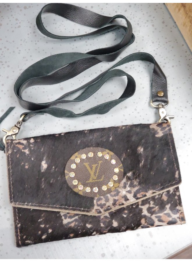 Stunning Stella Keep It Gypsy LV Accent Leather Bag
