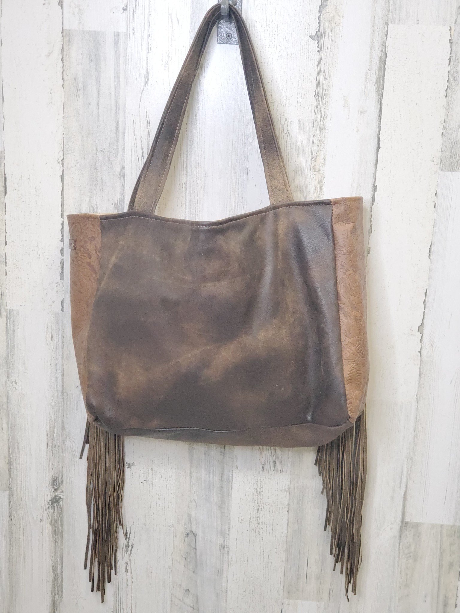 Keep It Gypsy Upcycled LV Oversized Stella Tote Bag Rosegold Hide -  Eclections Boutique