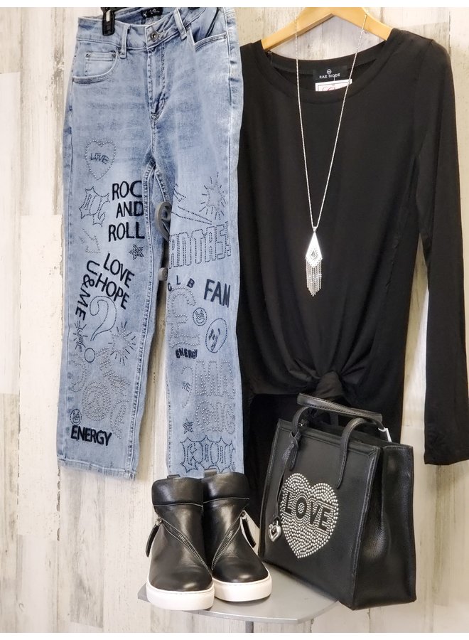 Rock N Roll Denim Pant - ECLECTIONS