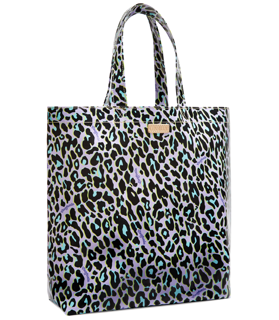 CONSUELA - Zoe Grab N Go Tote – The Pink Leopard