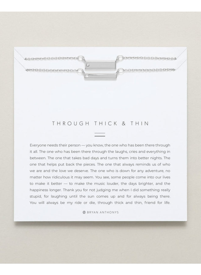 Bryan Anthonys Through Thick \u0026 Thin Bar 