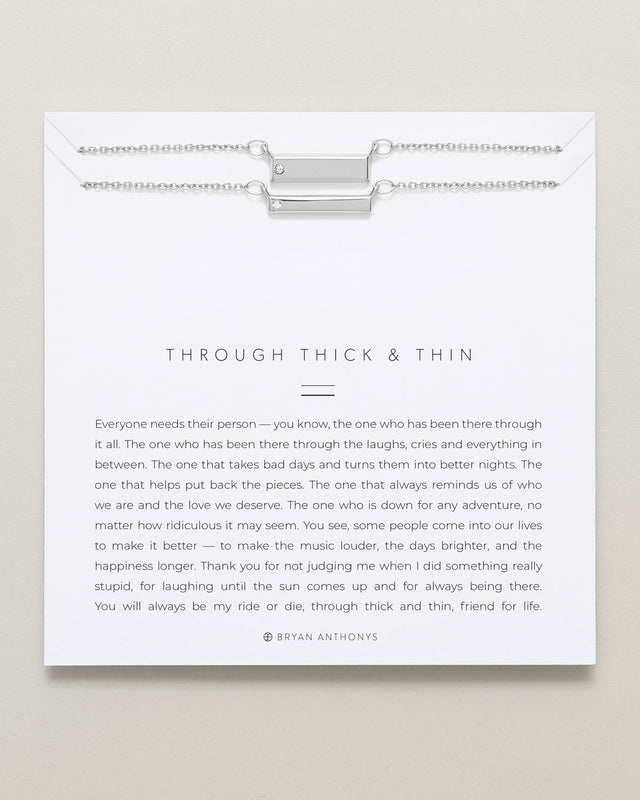 Bryan Anthonys Through Thick \u0026 Thin Bar 