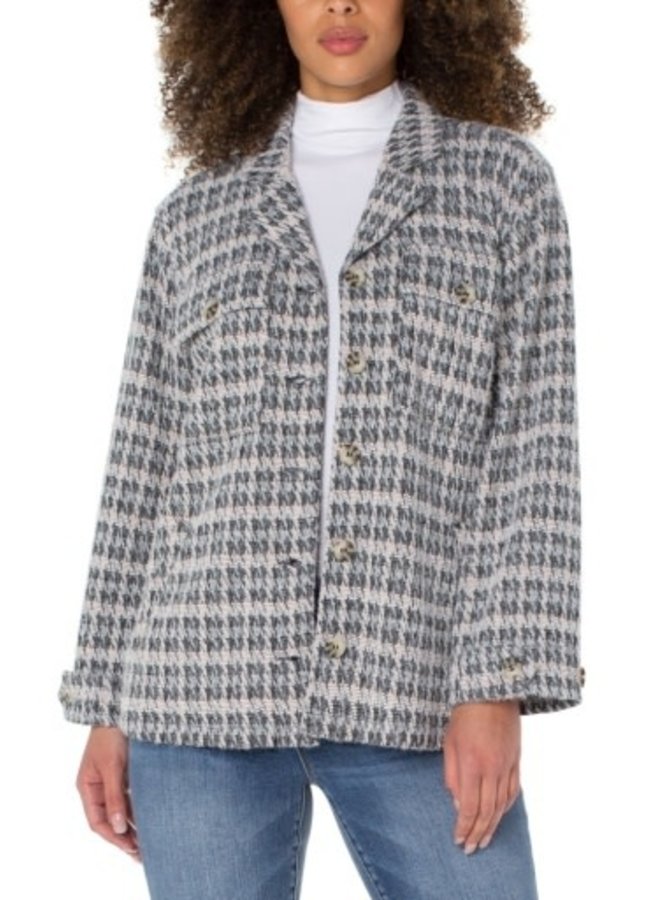 Liverpool Jeans Boxy Tweed Jacket 