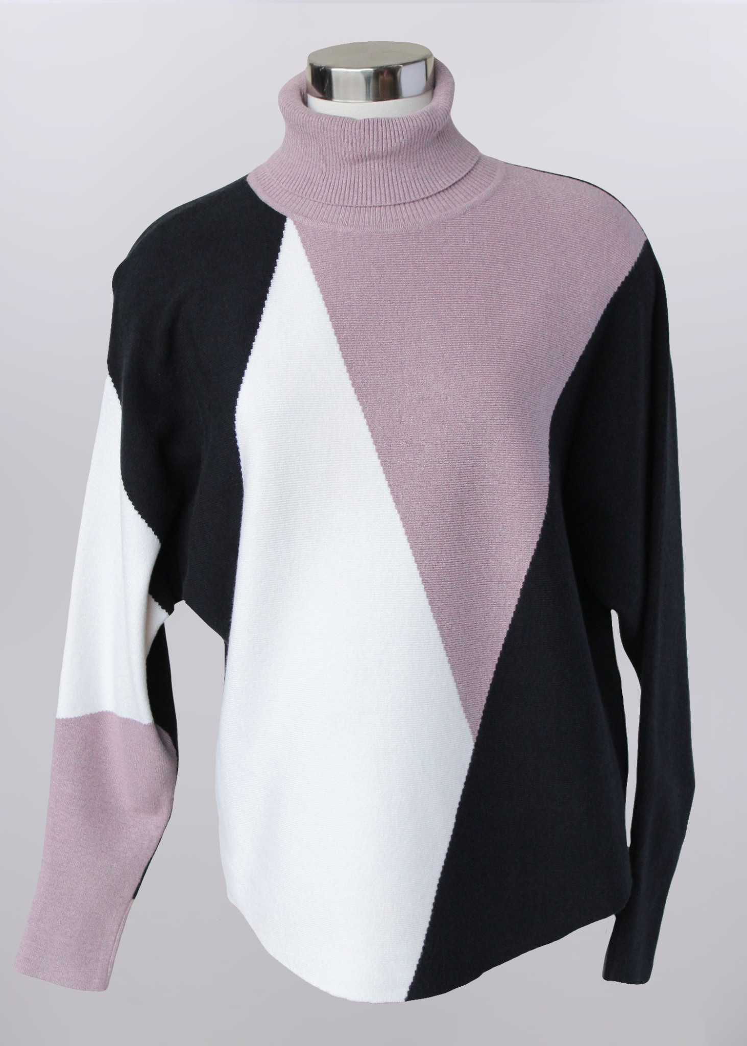 Keren Hart Turtleneck Sweater-Mauve 