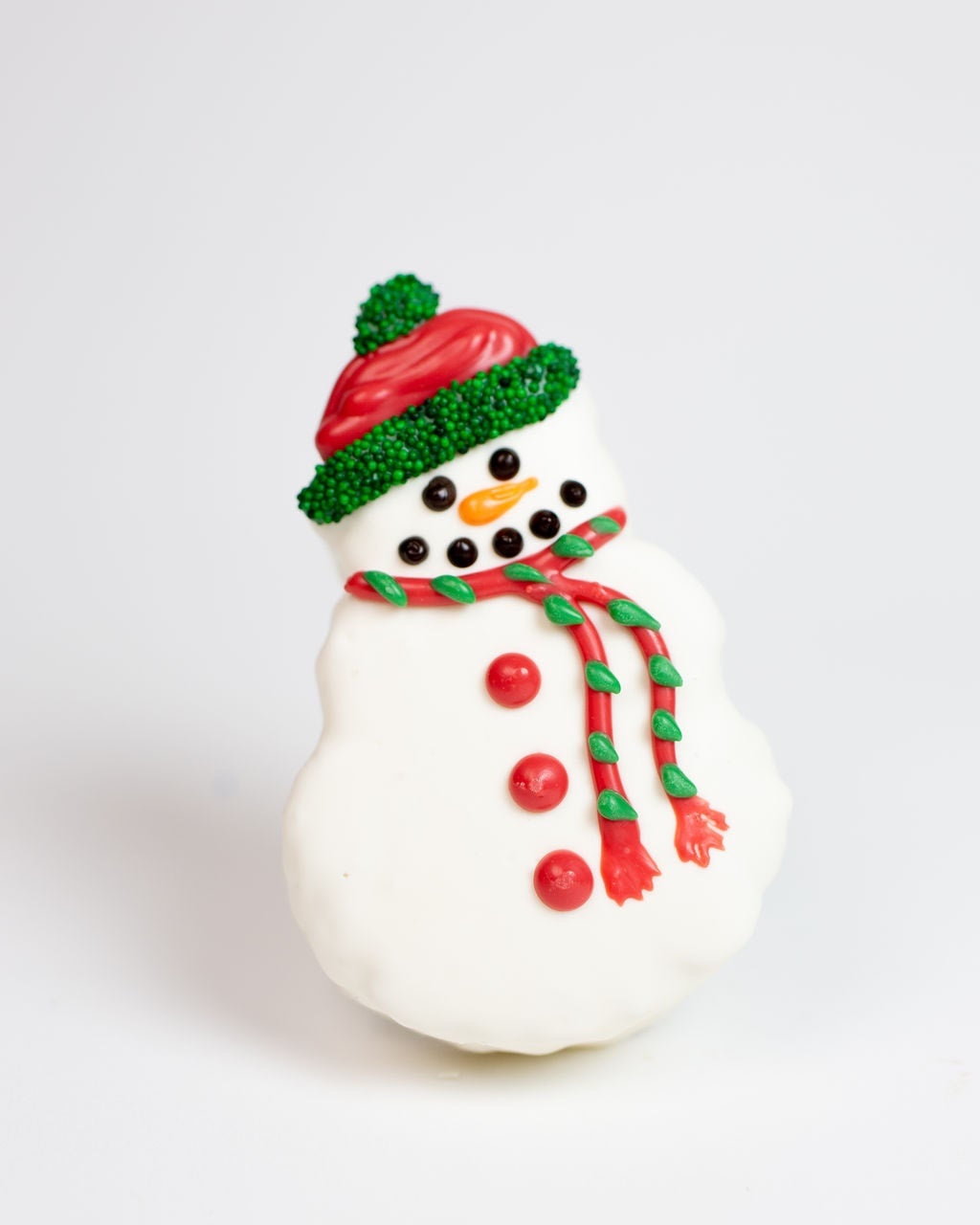 snowman rice crispy treats