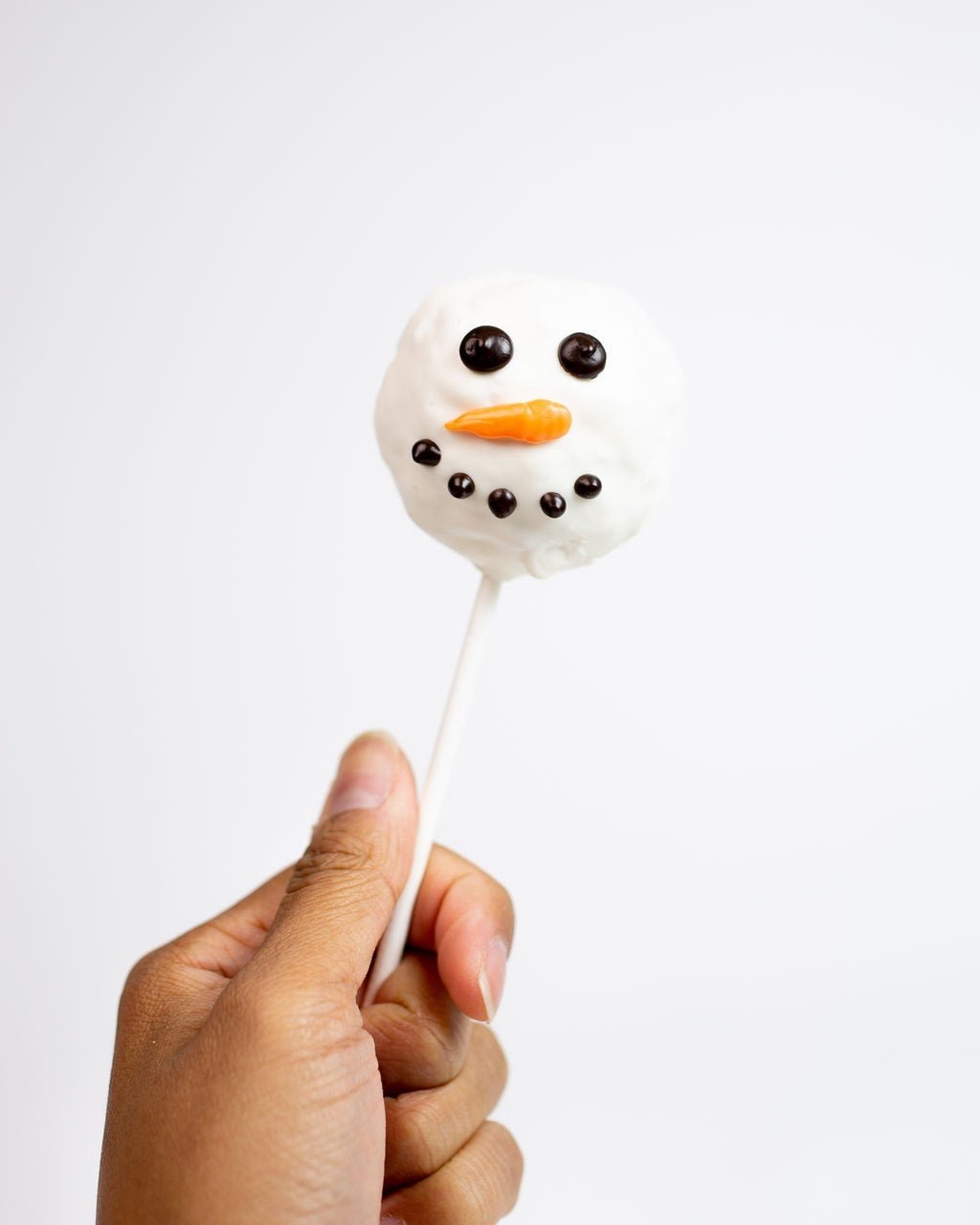 snowman rice crispy treats