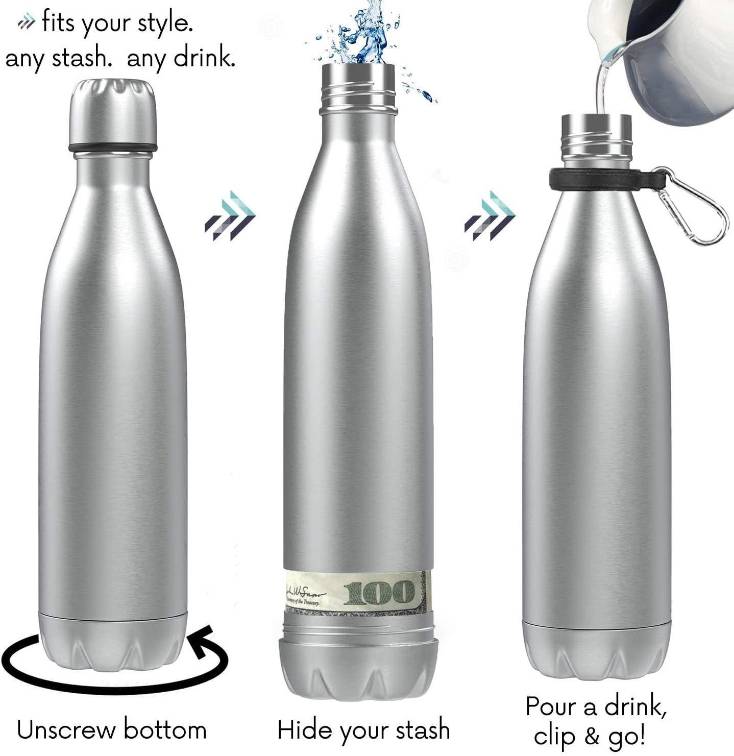 Diversion Safe Water Bottle - Eclections Boutique