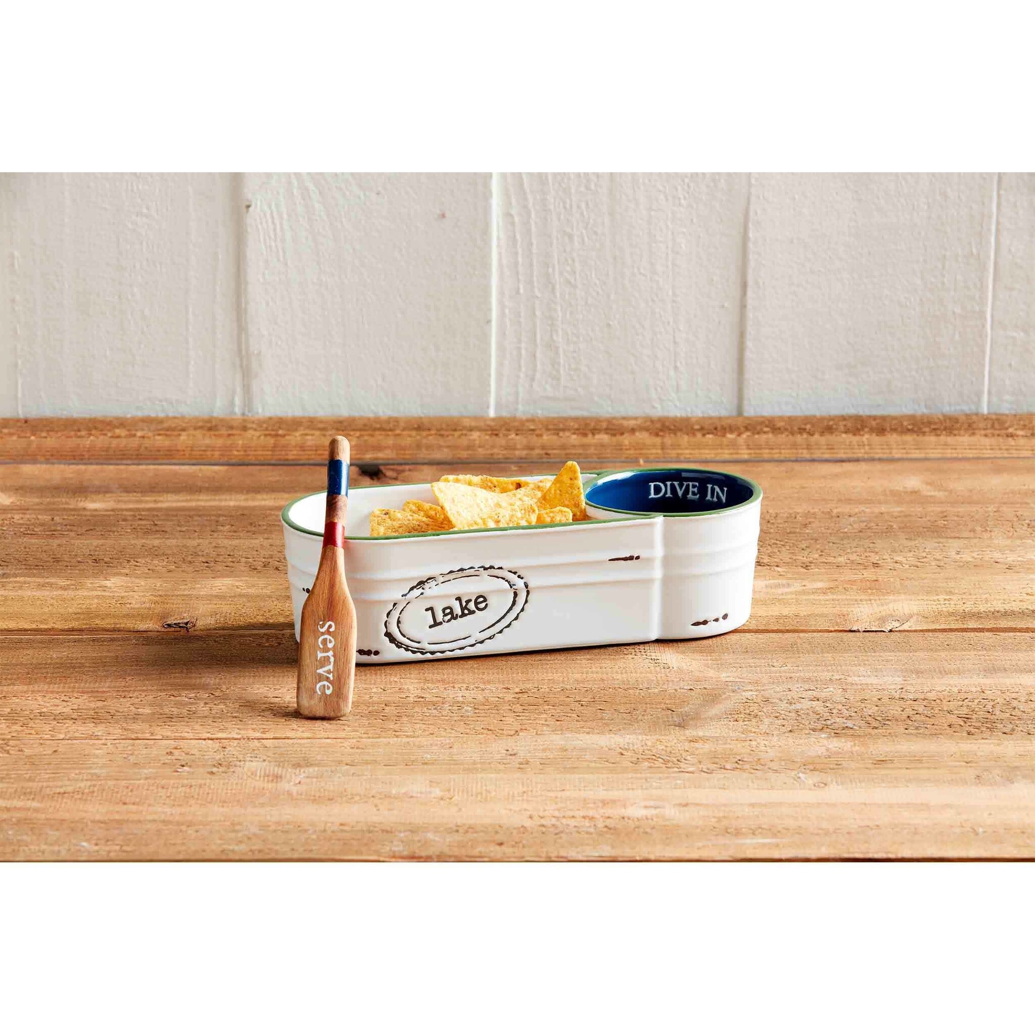 Mud Pie Lake Chip & Dip Set Eclections Boutique