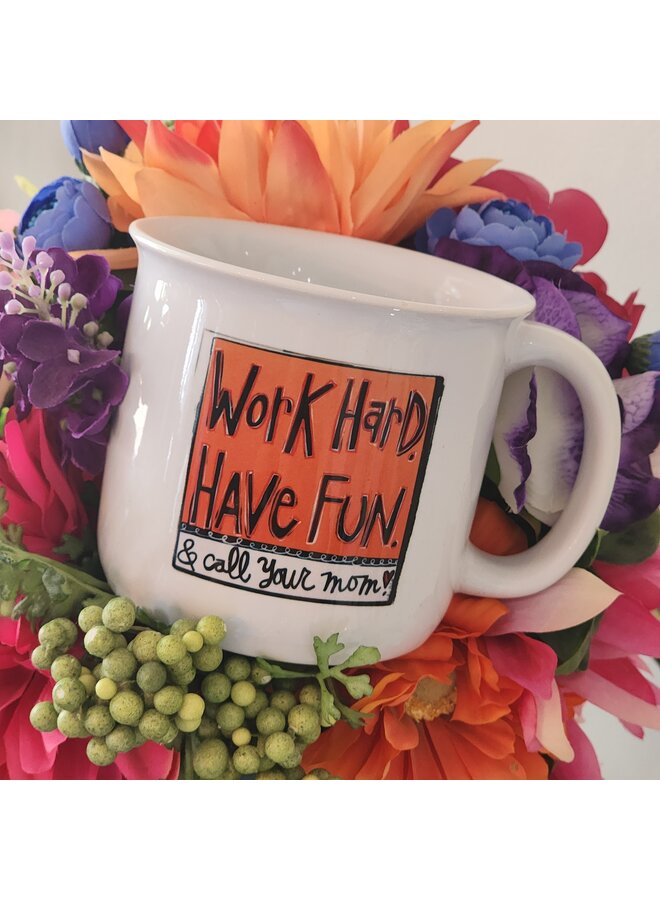 Mud Pie Funny Gifts for Mom Mug You Make Mom Jeans Look Good