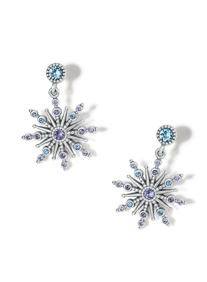 Brighton® Glint Snowflake Earrings at Von Maur