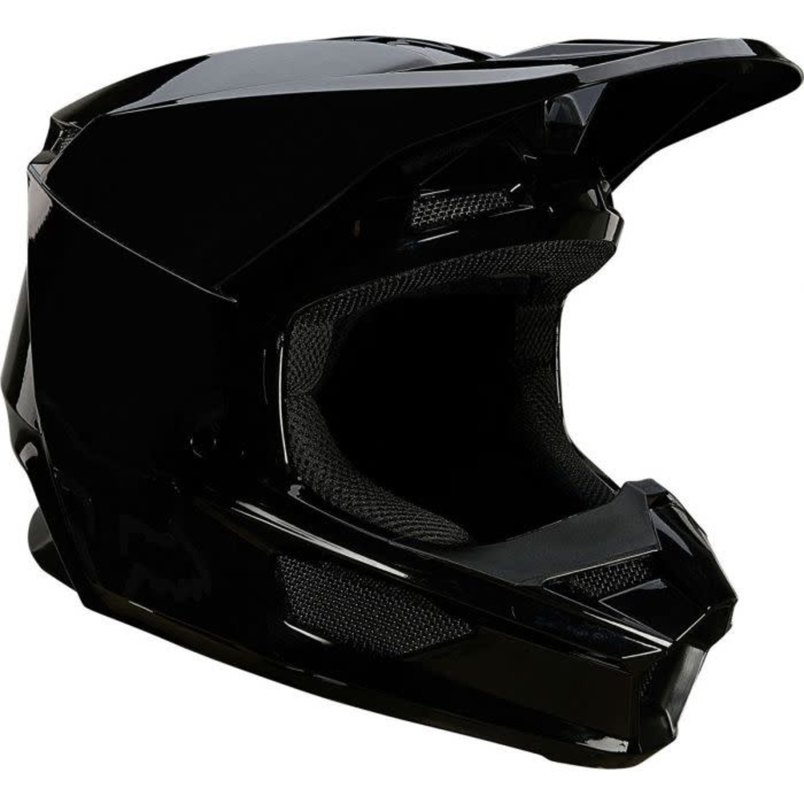 FOX RACING 2020 FA - V1 PLAIC HELMET [BLK] 2X