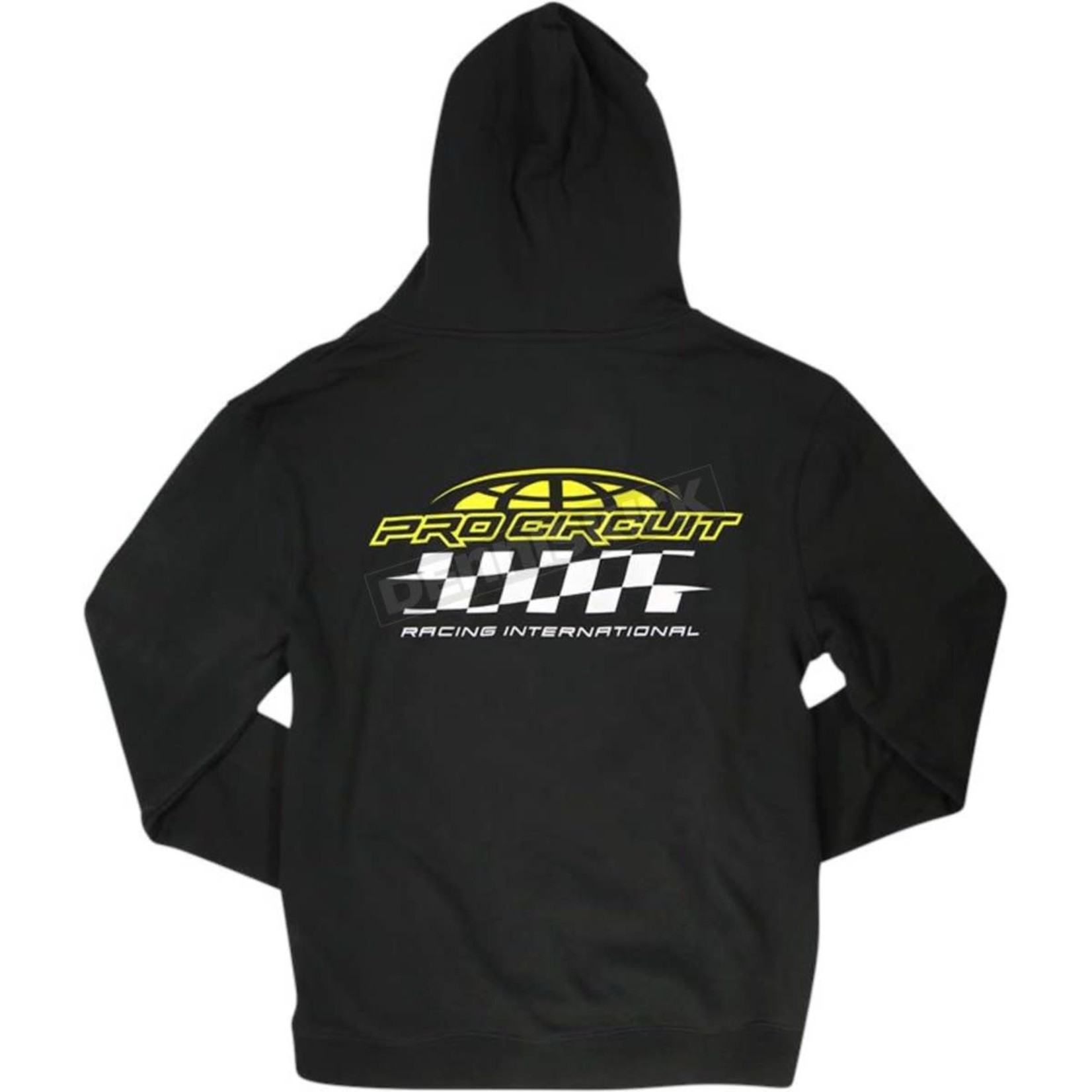 PRO CIRCUIT Pro Circuit Racer Zip Hoodie [Yellow/Black]