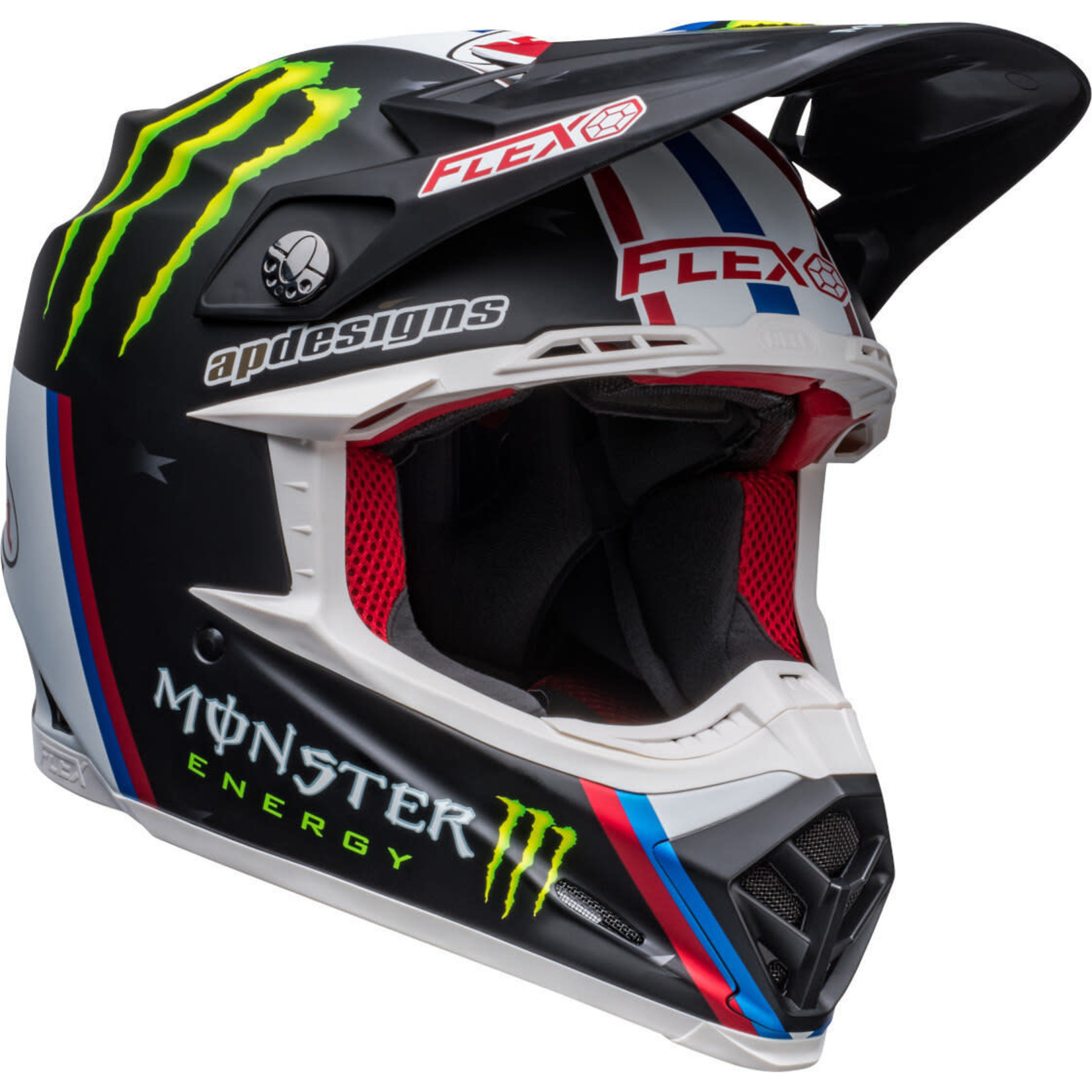 BELL MOTO-9S FLEX TOMAC REPLICA 22 BLACK/WHITE