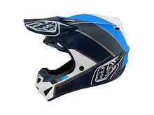 TROY LEE DESIGNS SE4 POLYACRYLITE HELMET BETA WHITE/GRAY